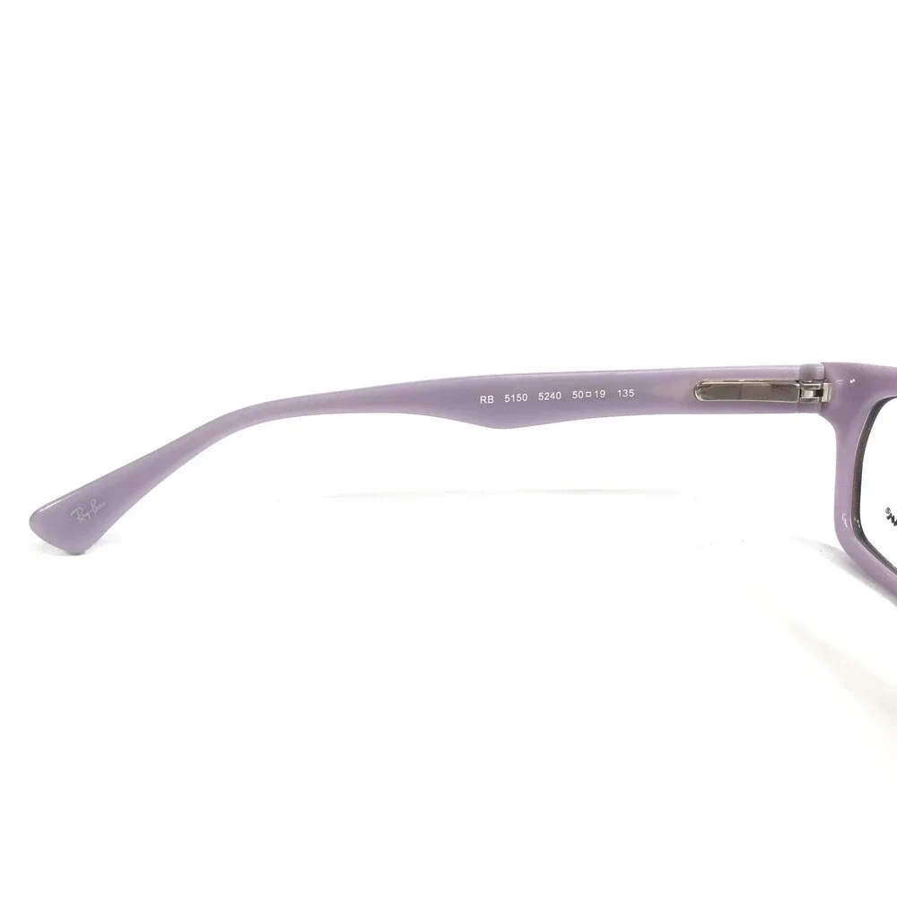 Ray-Ban Eyeglasses Frames RB5150 5240 Brown Purple Rectangle Full Rim 50-19-135